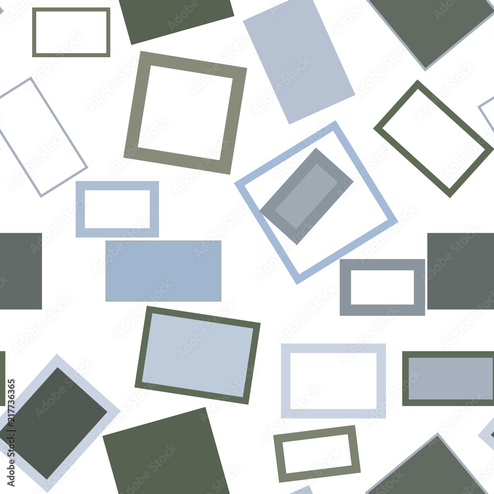 Seamless abstract geometric background with shape of square, rectangle pattern. Messy, decoration, illustration & texture. Seamless abstract geometric background with shape of square, rectangle pattern. Messy, decoration, illustration & texture.