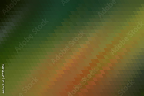Color abstract triangle strip geometric pattern generative art background. Creative  messy  digital   concept.