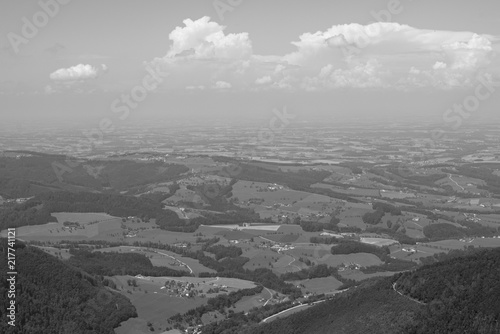 Blick vom Gaisberg bei Molln in Oberösterreich