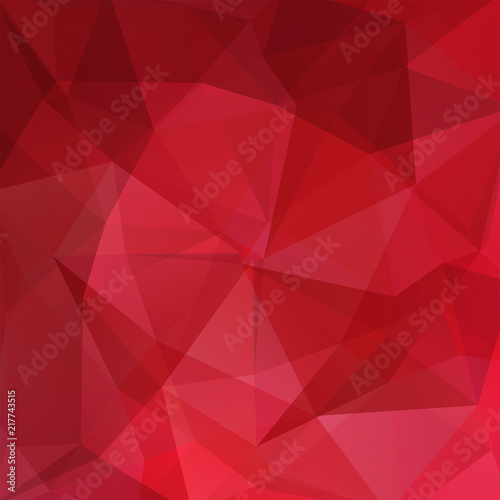 Abstract geometric style red background. Red business background Vector illustration