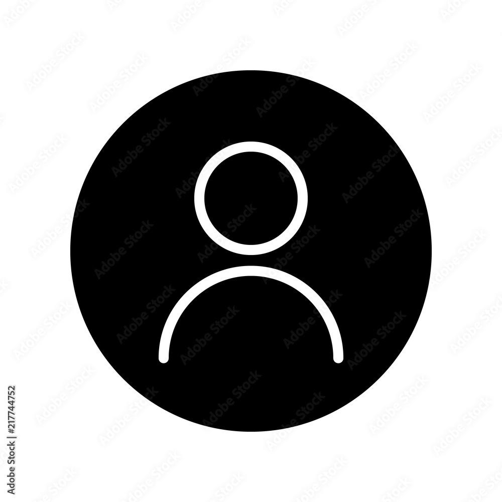 User Icon in trendy flat style isolated on grey background. User symbol User Icon in trendy flat style isolated on grey background. User symbol