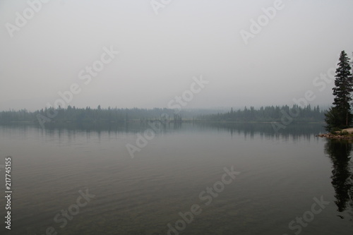 Smoky Lake  Jasper National Park  Alberta