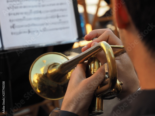  Trumpet player.