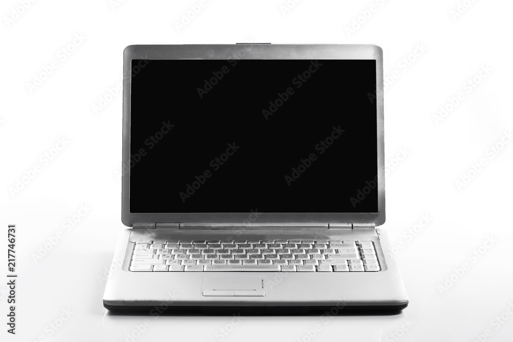 close up. stylish notebook with blank screen .photo with copy space close up. stylish notebook with blank screen .photo with copy space