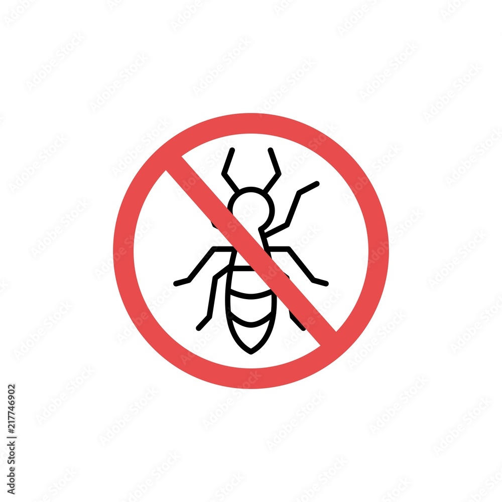 stop pest logo icon sign vector illustration stop pest logo icon sign vector illustration