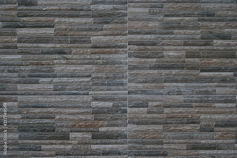 Obraz premium Brick wall in brown tones for design