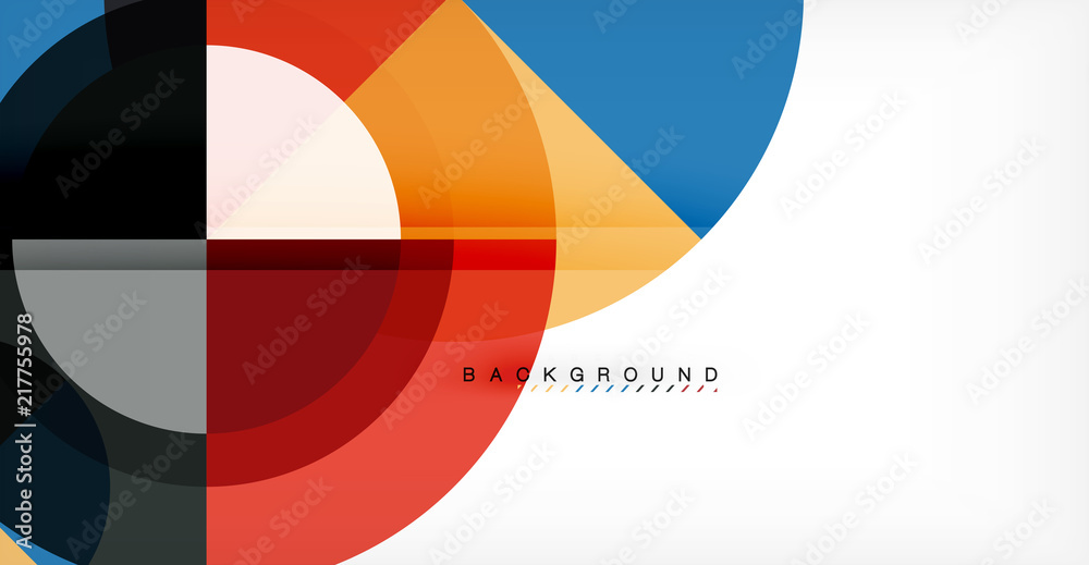 Vector circle abstract background Vector circle abstract background
