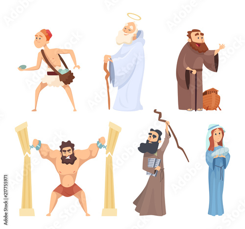 Historical illustrations of christian characters of holy bible