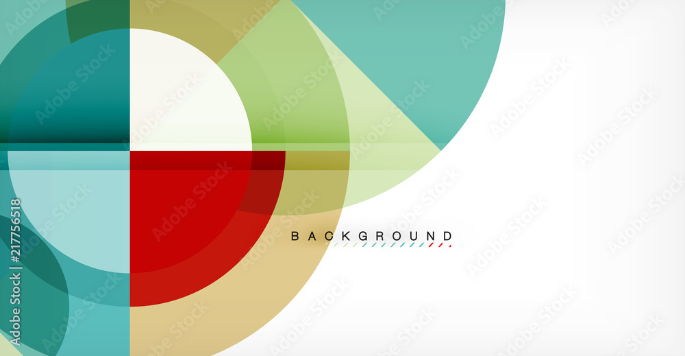 Vector circle abstract background Vector circle abstract background