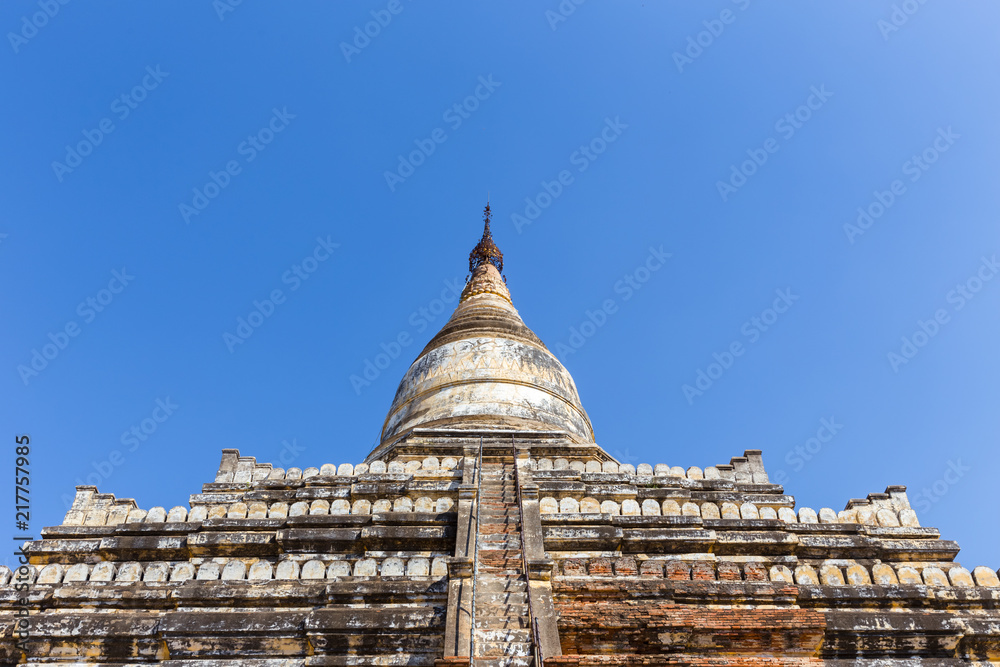 Shwesandaw Pagoda, in famous Bagan, in Myanmar