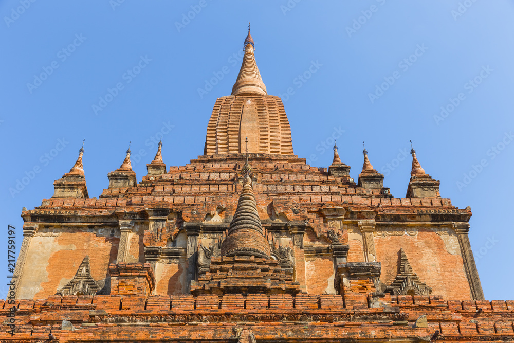 Sulamani Pahto, in famous Bagan, Myanmar