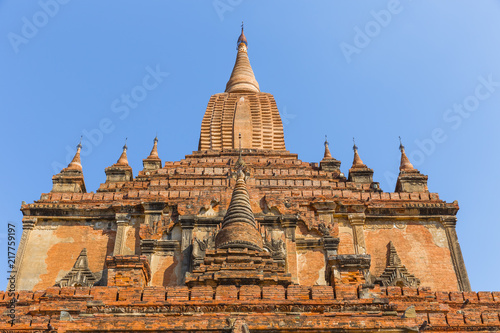 Sulamani Pahto  in famous Bagan  Myanmar
