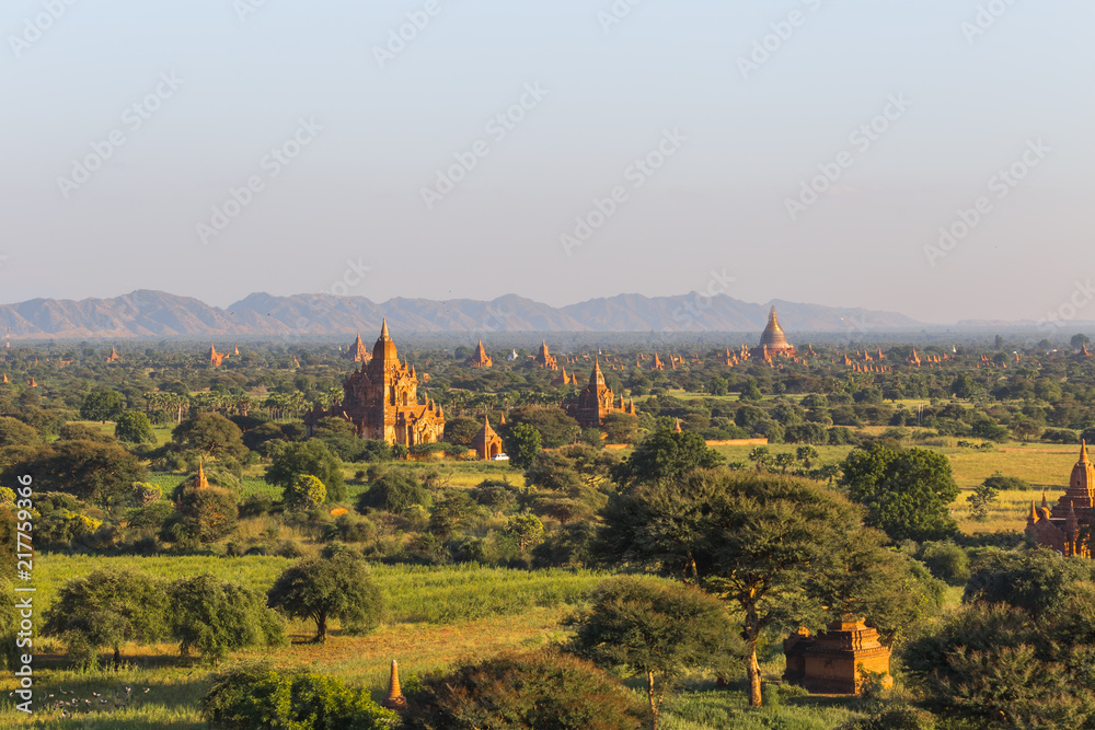 Naklejka premium Bagan temples, Myanmar