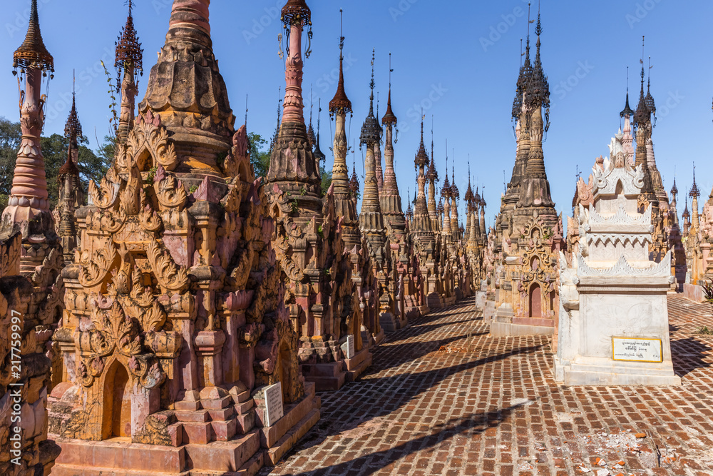 Kakku pagodas, in Myanmar Kakku pagodas, in Myanmar