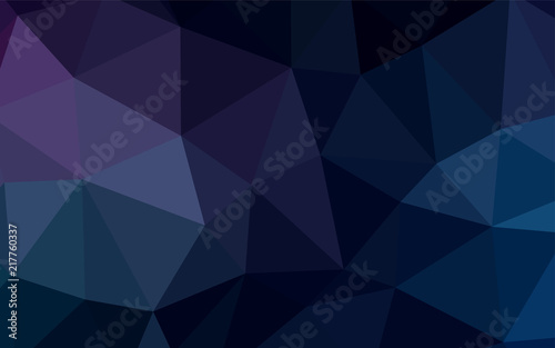 Light Purple vector abstract polygonal background.