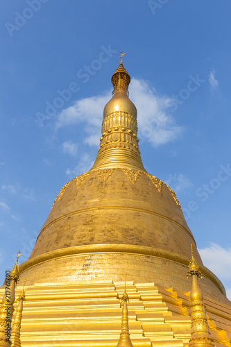 Shwemawdaw pagoda, in Bago, Myanmar