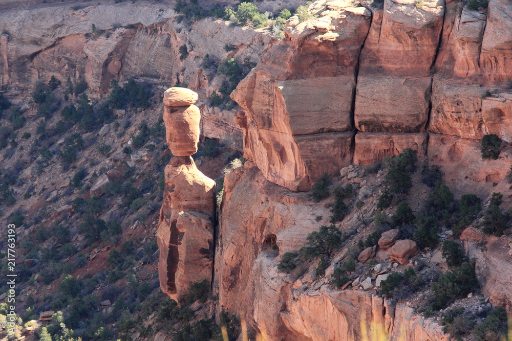 Balanced Rock Colorado National Monument Colorado USA