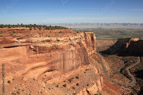 Fruita Canyon View Colorado National Monument Colorado USA photo