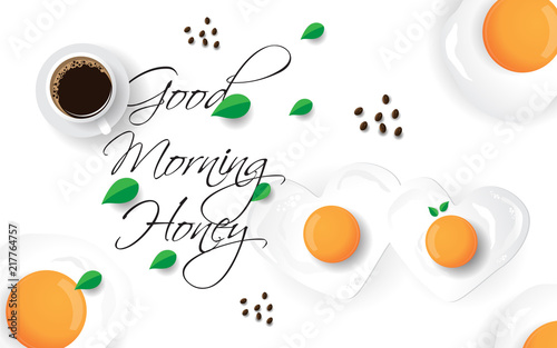 egg and coffee 