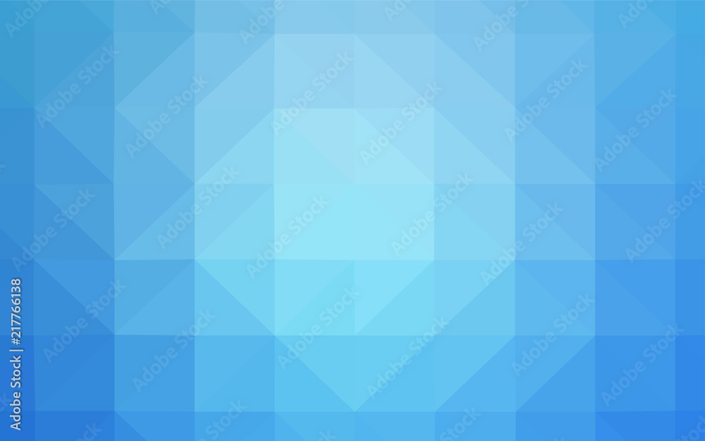 Fototapeta premium Dark Blue, Red vector gradient triangles pattern.