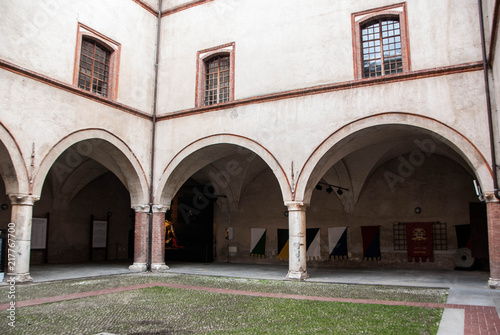 Castle Principles of Acaja, Fossano, Piedmont - Italy