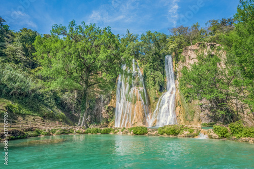 Minas Viejas Waterfalls at Huasteca Potosina in San Luis Potosi, Mexico