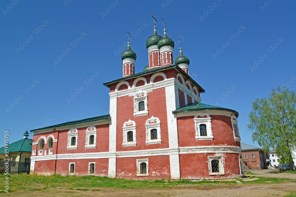 Church of Our Lady of Smolensk in the territory of Bogoyavlensky convent. Uglich, Yaroslavl region