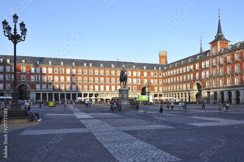 Plaza Mayor (Main square), Madrid, Spain