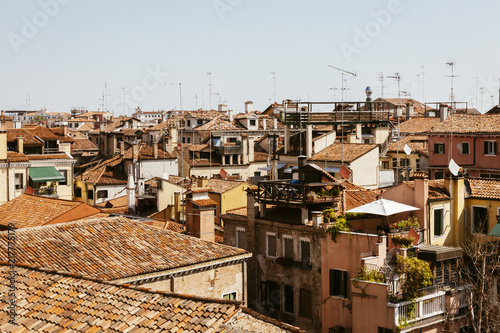 Houses and Rooftops of Venice, Italy © Mark Zhu