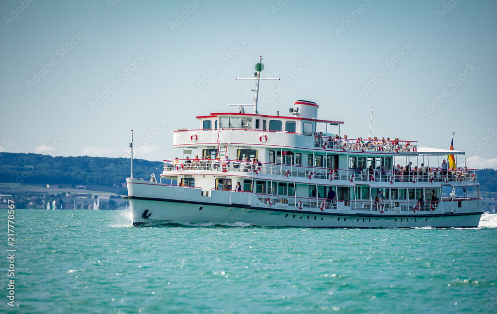 An old Ship built in the 30s is still marvellous looking on Lake Constance