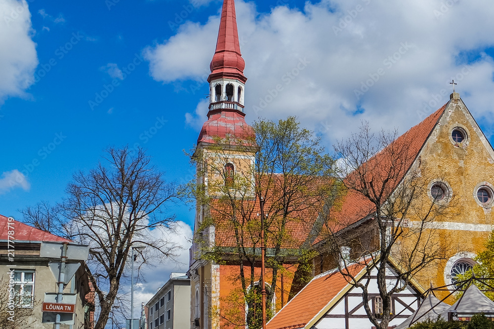 Eliisabeti kirik – St. Elizabeth's Church in Parnu, Estonia
