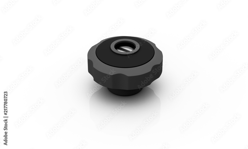 tank lid black on white background 3d illustration tank lid black on white background 3d illustration