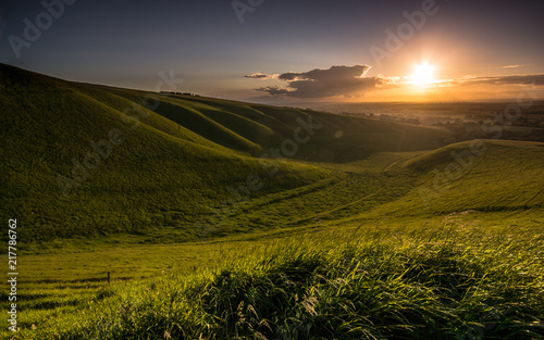 The Manger At Sunset