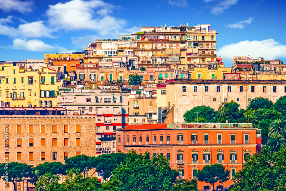 Colorful Hill in Naples