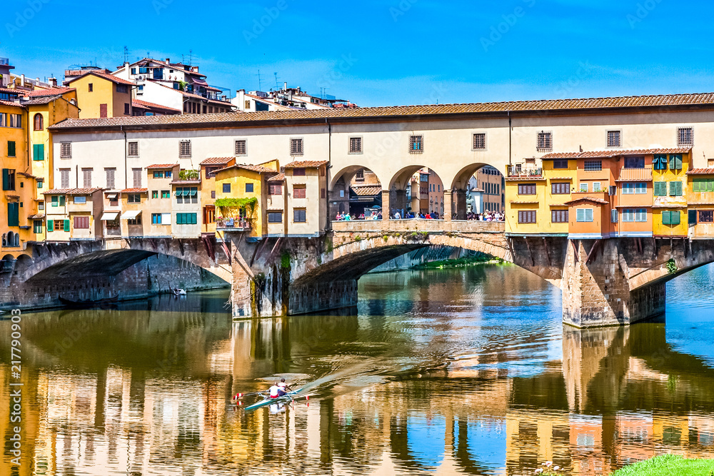 Ponte Vecchio and Kayak