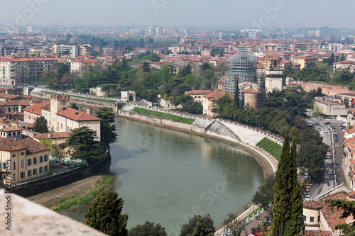 Obraz na płótnie River City w salonie