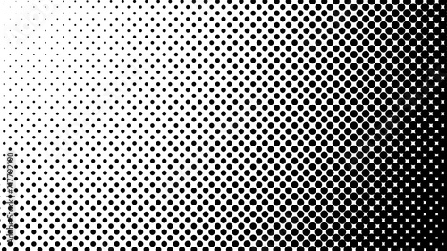 Vector halftone design. Abstract halftone. Abstract dots. Vector illustration.