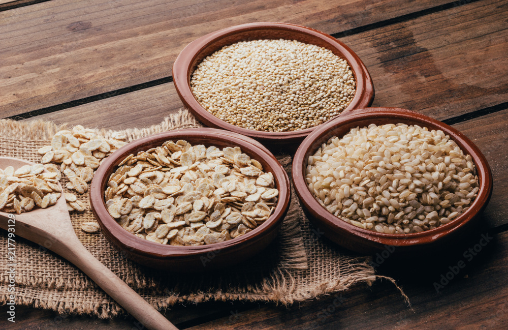 Whole foods, Quinoa Oats and rice Whole foods, Quinoa Oats and rice