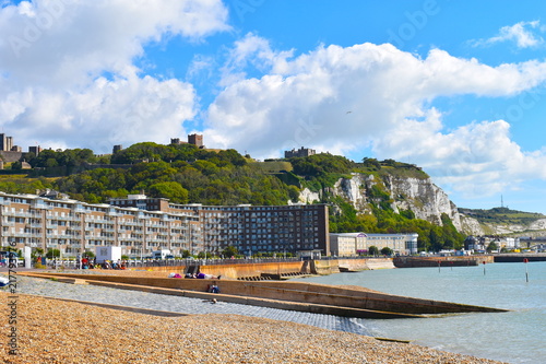 Dover - major ferry port in the home county of Kent, in South East England. Dover, Kent, UK