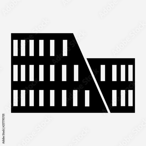 Glyph Rome Colosseum pixel perfect vector icon