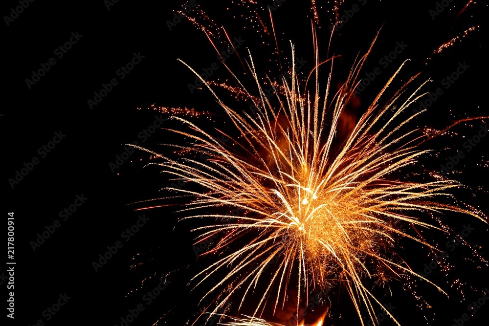 Fototapeta premium Fireworks July 4, 2018