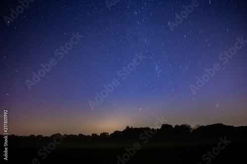 Midnight Perseids Meteor Shower