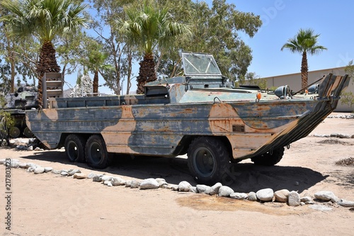 World War II era duck boat