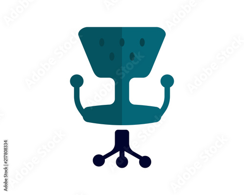 chair furniture furnishing household interior exterior home image vector icon logo