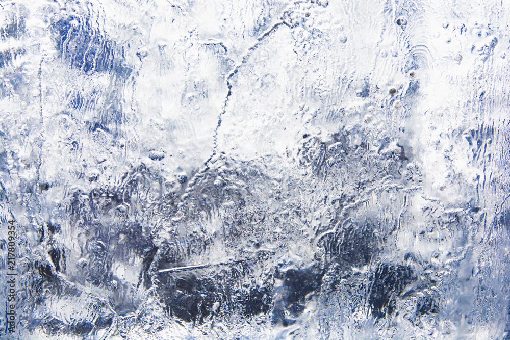 The texture of the ice. The frozen water.Winter background The texture of the ice. The frozen water.Winter background