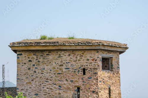 Durrani Fort view Hari Parbat. Srinagar, India photo