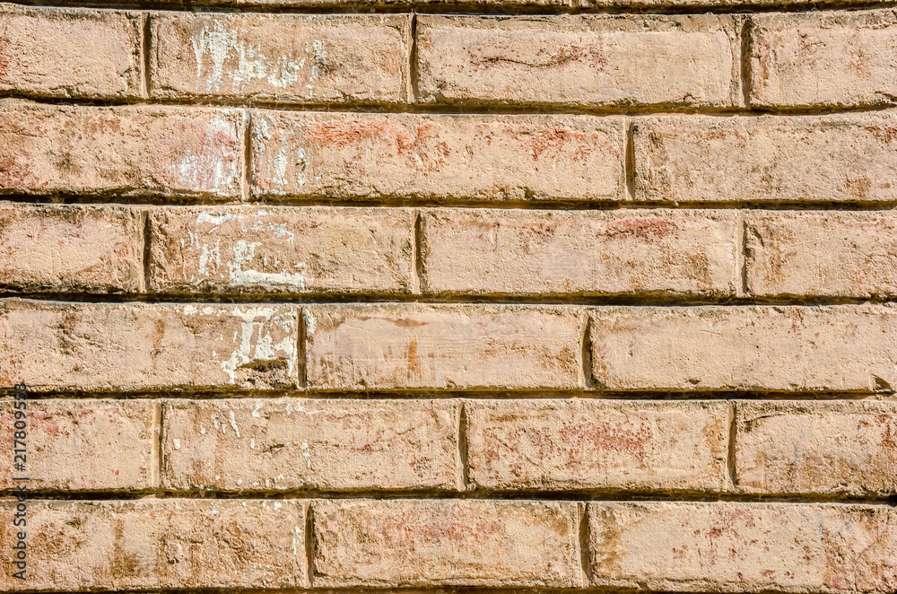 Old brick wall background with copy space for your text. Old brick wall background with copy space for your text.