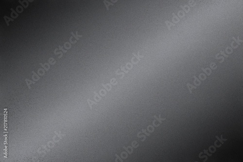 Reflection of black steel, texture background