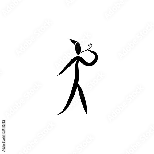 blow to blowout icon. Element of party icon for mobile concept and web apps. Detailed blow to blowout icon can be used for web and mobile