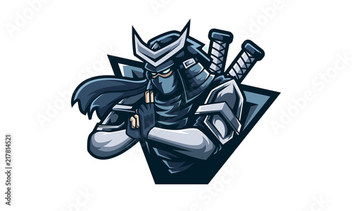 Ninja Logo,  feel free to adding you own logo text to the logo